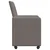 Blagovačke stolice s kotačima 2 pcs Svjetlosiva 57 x 66 x 94 cm