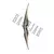 White Feather Fieldbow One Piece Cardinal Clear
