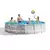 INTEX Bazen PVC 4.27m x 1.07m Prism Frame Premium Pool Set
