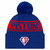 Detroit Pistons New Era 2021 NBA Official Draft zimska kapa