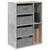 Kreveta s ladicama Betonski sivi 60 x 33,5 x 84 cm