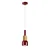Opviq luster Elwood 20801-B, 1 × E27, bordo