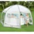 Bestway Gazebo za okrugle bazene 58612, 600 x 600 x 295 cm, Sivo-beli
