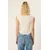 TRENDYOLMILLA Ženska bluza Twoss24Bz00534, Vanila