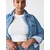 Next Prehodna jakna Essentials moder denim