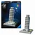 Ravensburger 3D slagalica Krivi toranj u Pizi sa svetlom, bela, 216 delova