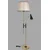 Aberto Design Podna lampa Forza , 165 cm, E27, Bež