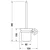 Duravit 99274600 - Zidna WC četka D-CODE, mat crne boje