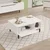 Hanah Home Set nameštaja za dnevnu sobu ON19-W, Beli
