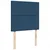 VIDAXL Box spring postelja z vzmetnico modra 100x200 cm blago
