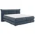 Boxspring Krevet Auris 160/200 cm , sivo-plava