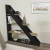 Hanah Home Polica 120x131,8x25cm Crno-Hrast