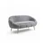 ATELIER DEL SOFA Sofa dvosed Lida Grey