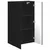 TV zidni ormar Zidne Crna 59,5 x 31 x 100 cm Konstruirano drvo