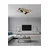 Opviq luster Rea 1428-1, LED 34 W, crni