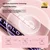 Manbuzhehuazai Halo Desktop Bluetooth zvučnik, RGB, Roze