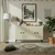 Hanah Home komoda Sherifa 120, 120 cm, bela / travertin