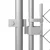 Vanjski kavez za pse s krovom 7,6 x 3,8 x 2,3 m