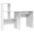 Stol s ladicama Bijelo 131,5 x 50 x 106,5 cm Konstruirano drvo