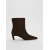 Reserved - LADIES` ANKLE BOOTS - tamno braon - 200FF-89X