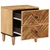 vidaXL vidaXL Nočna omarica Rjava 40 x 33,5 x 46 cm Masiven les manga, (5000247422)