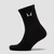 MP Unisex Crew Socks (3 Pack) - Black/White - UK 12-14
