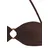 LASCANA Bikini zgornji del  temno rjava