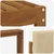 Set vanjskih sofa 5 pcs Prirodna i bež Čvrsto drvo akacije