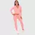 GymBeam Ženski duks TRN Zip-Up Pink