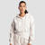 GymBeam Women‘s Base Zip Up Hoodie Cloud