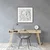 Decormat Podloga za stol Abstract pattern 120x90 cm 2 cm