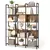 Songmics Knižna omara 24x128x1871 cm rjava