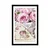 Plakat s paspartujem romantični vintage stil - 30x45 silver