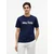 TOMMY HILFIGER Majica mornarska/zlato-rumena/bela