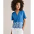 WE Fashion Bluza modra/bela