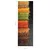 Vidaxl Kuhinjska talna preproga pralna začimbe 45x150 cm