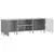 TV ormar Siva sonoma 150 x 31 x 52 cm Konstruirano drvo
