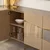 Hanah Home Komoda Nice 180x80x40cm Bronzano-Zlatna