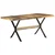 vidaXL Jedilna miza 160x80x76 cm robusten mangov les