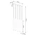 Sollux SL.1274 - Luster na sajli PASTELO 5xG9/8W/230V beton