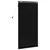 Venecijanska roleta Crna 70 x 160 cm 35 mm