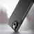 Maska Mist solid black za Huawei P40 Pro crna