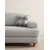ATELIER DEL SOFA Sofa za 3 sedišta Nice 3 Seater Cream Blue