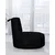 Atelier del Sofa Lazy bag Crni