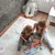 Decormat PVC preproga Cvetje 100x150 cm