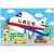 Galt Puzzle Vozila 4v1 (4,6,8,12 kosov)