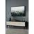 Hanah Home TV komoda Didema 120, 120 cm, antracit / travertin