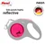 Flexi Pas Leash Neon M 5m črno-rožnate barve