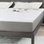 Nadmadrac Bijelo 200 x 200 cm Pleteno platno