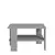 Hanah Home Klub sto Duama, 60x37x45 cm, Sivi